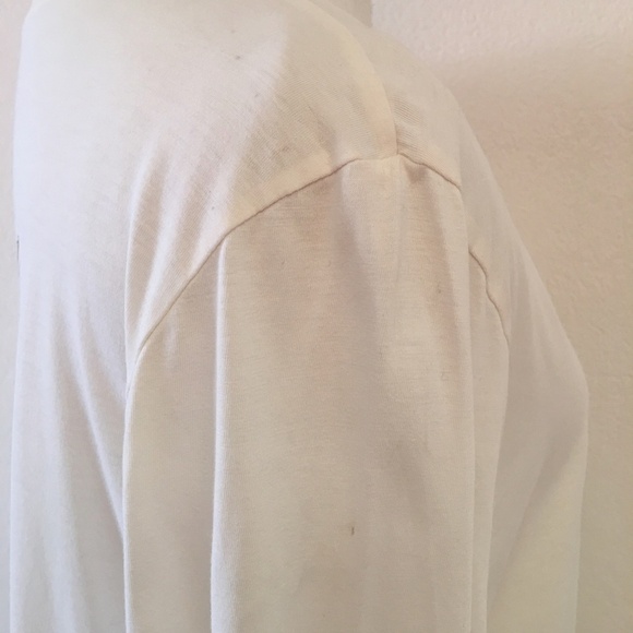 Peruvian Connection Women's Pima Cotton White Scoop Neck Graphic T Shirt XL - Picture 6 of 8